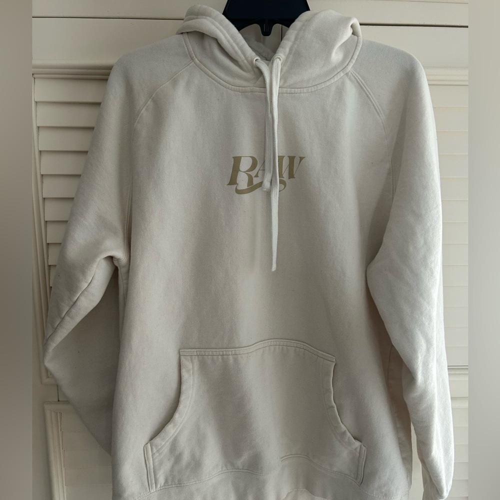 RAW ATHLETICS XL AS Colour Cream Hoodie